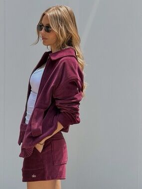 ALO Yoga Micro Corduroy On Duty Jacket